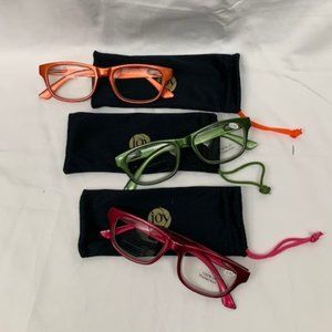 Three (3) Pairs of Joy Mangano 2.00 Readers